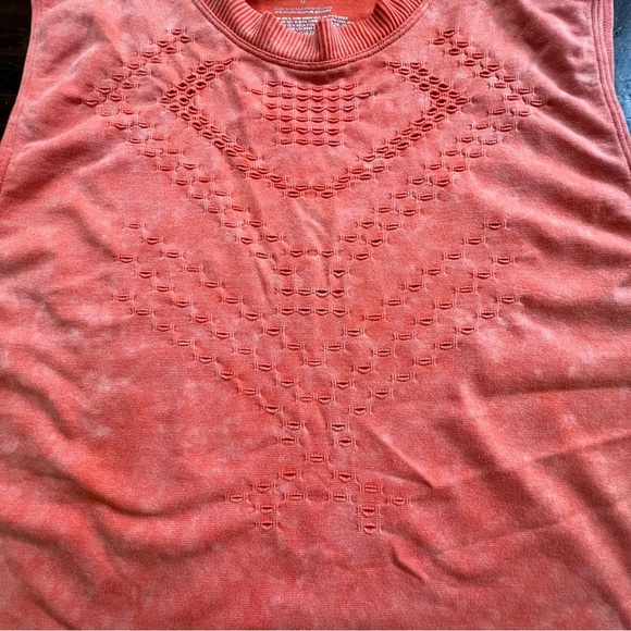 SAGE COLLECTIVE Tank Top Perforated Cutout Muscle Seamless Mineral Wash Womens M - Picture 5 of 5